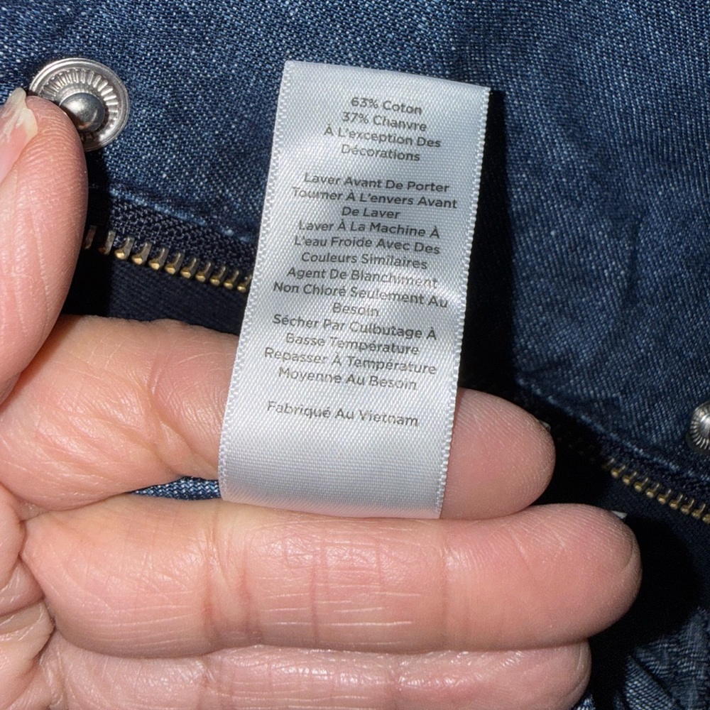 Talbots Denim Button-Up Jacket - Picture 8 of 9